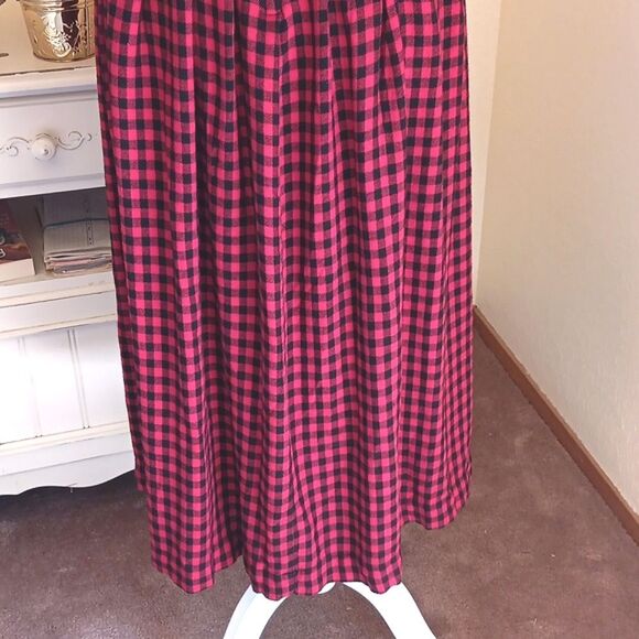 Dennis Goldsmith  Red Plaid Jumper - Picture 7 of 9